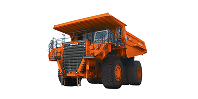 Hitachi rigid dumper truck mining EH