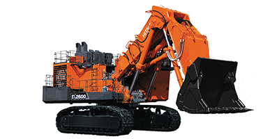 Hitachi mining crawler excavators EX