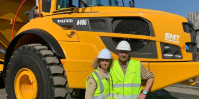 Tombereau articulé - Volvo A40G - Transtone
