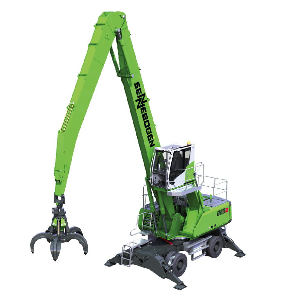 SENNEBOGEN 825 - Material handling machine - makes work more enjoyable - SMT