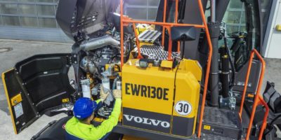 Volvo EWR 130e onderhoud